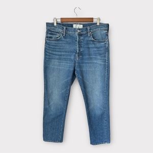 MOTHER SUPERIOR The Scrapper Ankle Jeans in Cowboys Don't Cry, size 32